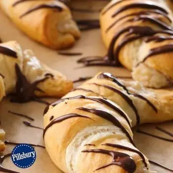 chocolate drizzle crescent - Link to social post